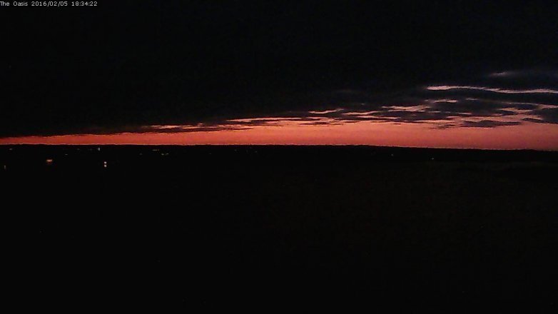 Lake Travis webcam, February 5, 2016 5:40 PM CT