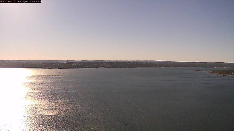 Lake Travis webcam, February 6, 2016 3:25 PM CT