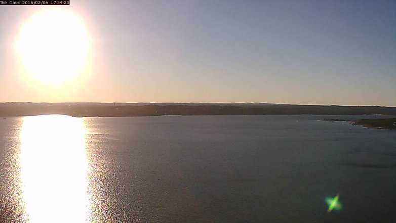 Lake Travis webcam, February 6, 2016 4:30 PM CT