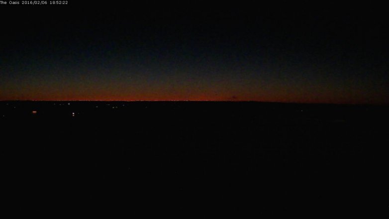 Lake Travis webcam, February 6, 2016 6:00 PM CT