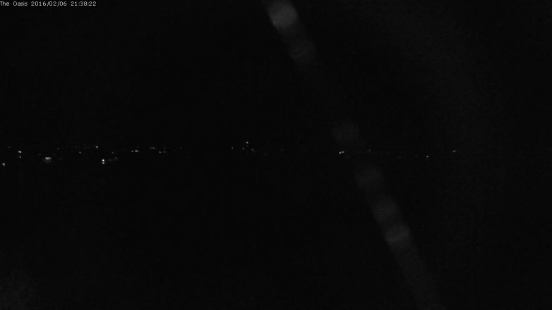 Lake Travis webcam, February 6, 2016 8:45 PM CT