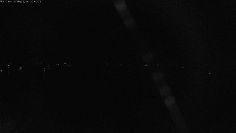 Lake Travis webcam, February 6, 2016 9:45 PM CT