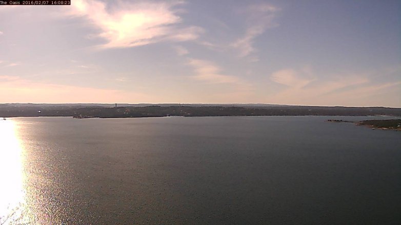 Lake Travis webcam, February 7, 2016 3:15 PM CT