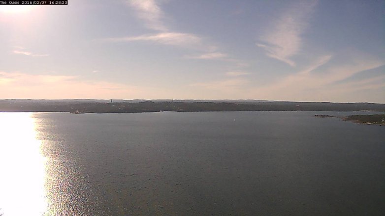 Lake Travis webcam, February 7, 2016 3:35 PM CT