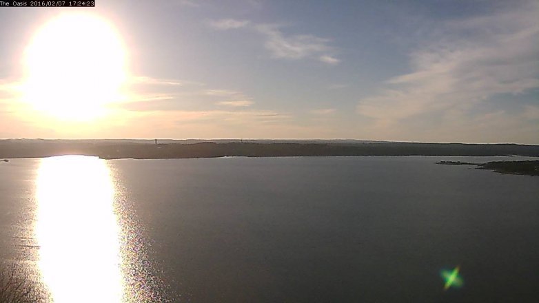 Lake Travis webcam, February 7, 2016 4:30 PM CT