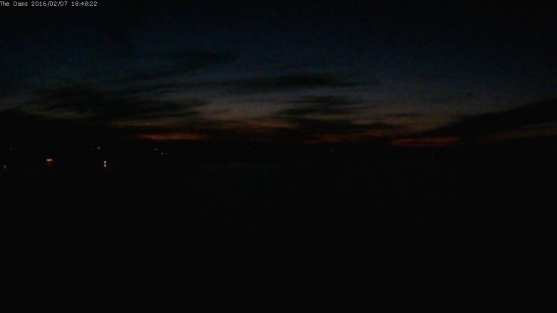 Lake Travis webcam, February 7, 2016 5:55 PM CT
