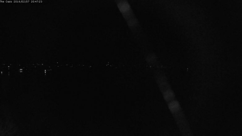 Lake Travis webcam, February 7, 2016 7:55 PM CT