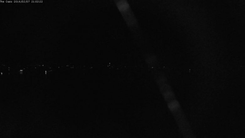 Lake Travis webcam, February 7, 2016 8:10 PM CT