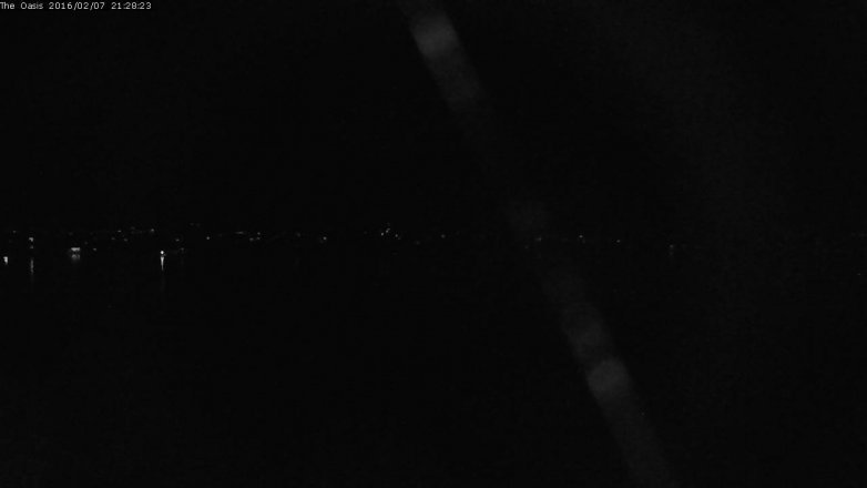 Lake Travis webcam, February 7, 2016 8:35 PM CT