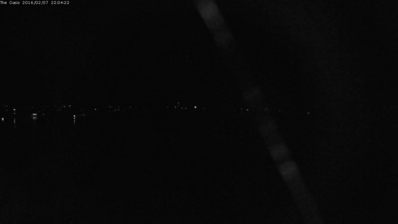 Lake Travis webcam, February 7, 2016 9:10 PM CT