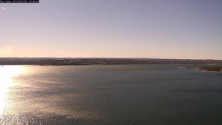 Lake Travis webcam, February 8, 2016 2:45 PM CT
