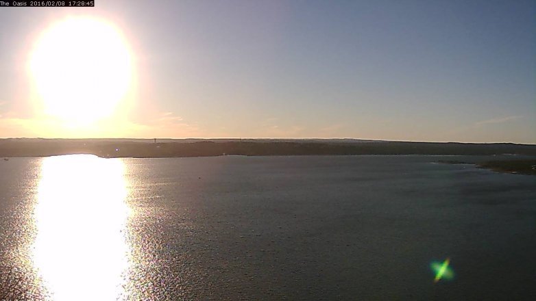Lake Travis webcam, February 8, 2016 4:35 PM CT