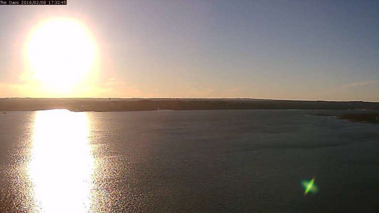 Lake Travis webcam, February 8, 2016 4:40 PM CT