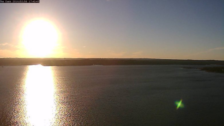 Lake Travis webcam, February 8, 2016 4:45 PM CT