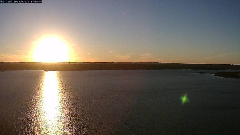 Lake Travis webcam, February 8, 2016 5:05 PM CT