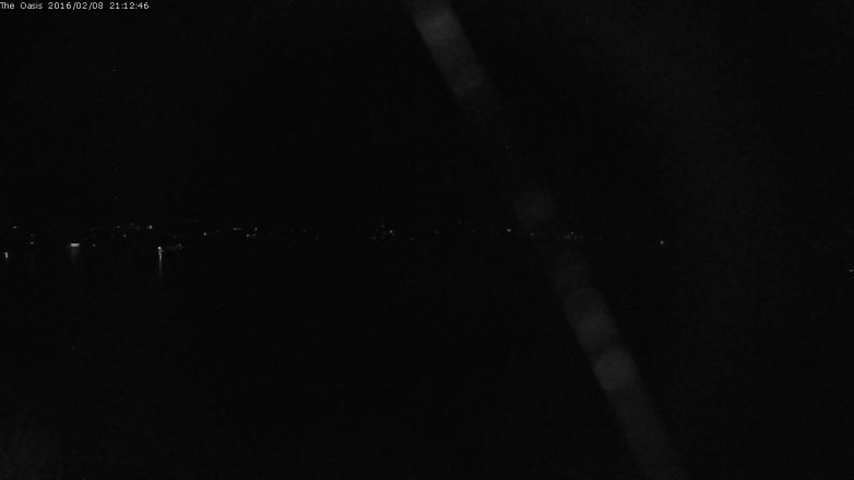 Lake Travis webcam, February 8, 2016 8:20 PM CT