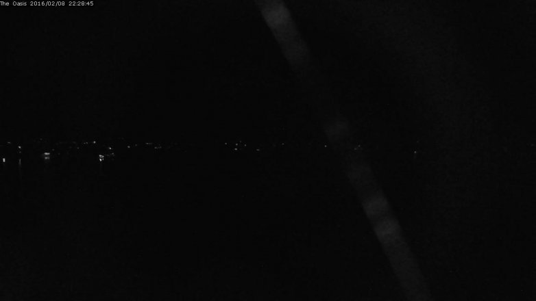 Lake Travis webcam, February 8, 2016 9:35 PM CT