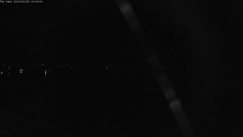 Lake Travis webcam, February 8, 2016 9:50 PM CT