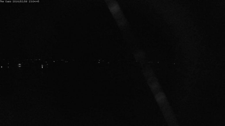 Lake Travis webcam, February 8, 2016 10:10 PM CT