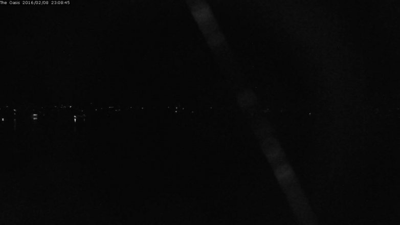 Lake Travis webcam, February 8, 2016 10:15 PM CT