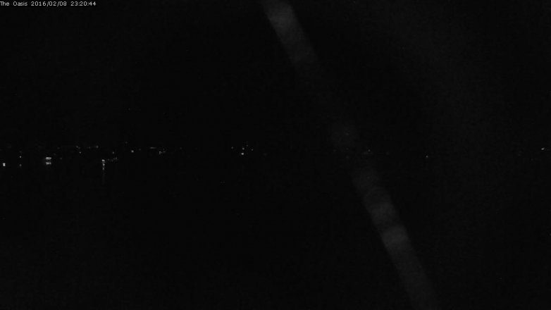 Lake Travis webcam, February 8, 2016 10:30 PM CT