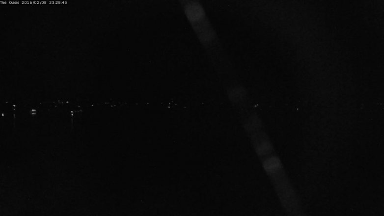 Lake Travis webcam, February 8, 2016 10:35 PM CT