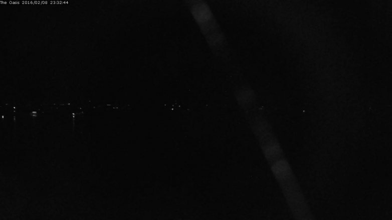 Lake Travis webcam, February 8, 2016 10:40 PM CT