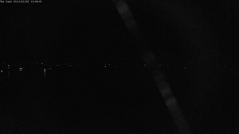 Lake Travis webcam, February 8, 2016 10:55 PM CT