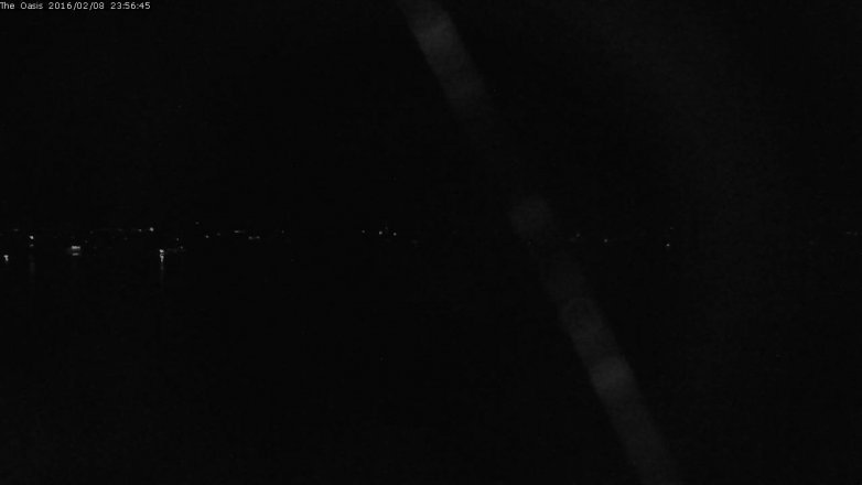 Lake Travis webcam, February 8, 2016 11:05 PM CT