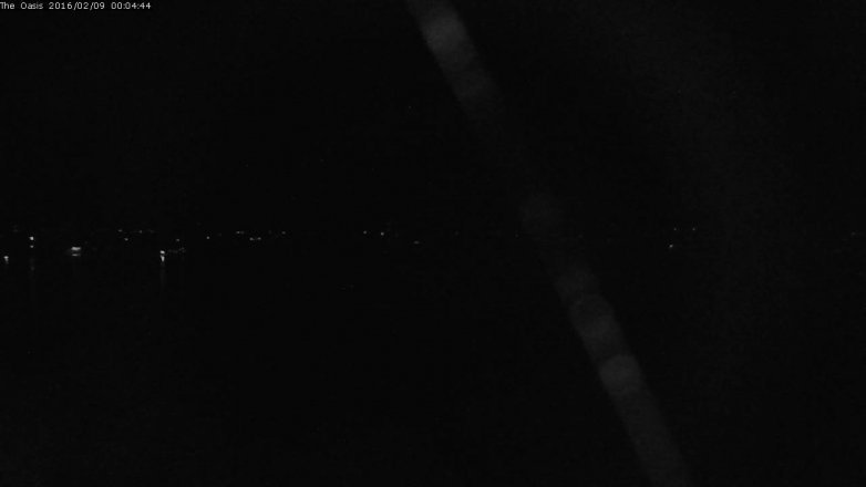 Lake Travis webcam, February 8, 2016 11:10 PM CT