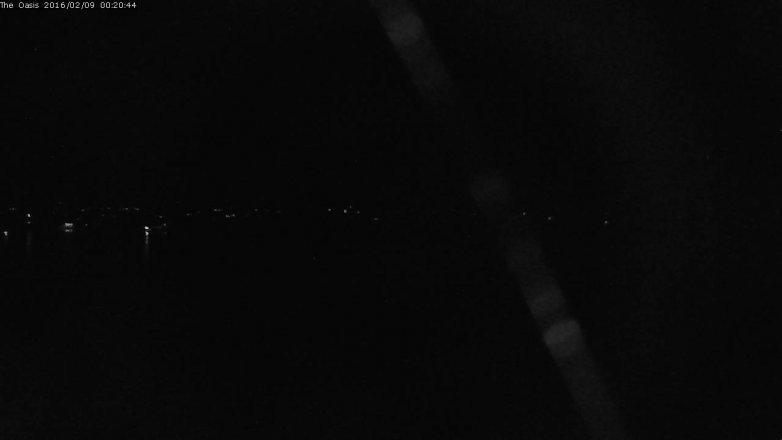 Lake Travis webcam, February 8, 2016 11:25 PM CT