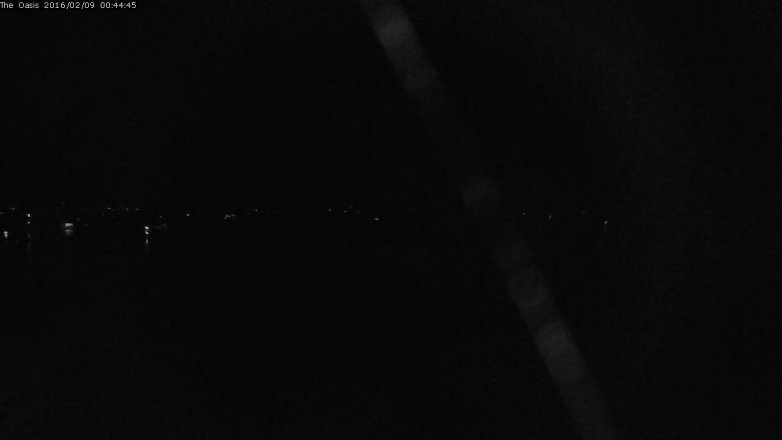 Lake Travis webcam, February 8, 2016 11:50 PM CT