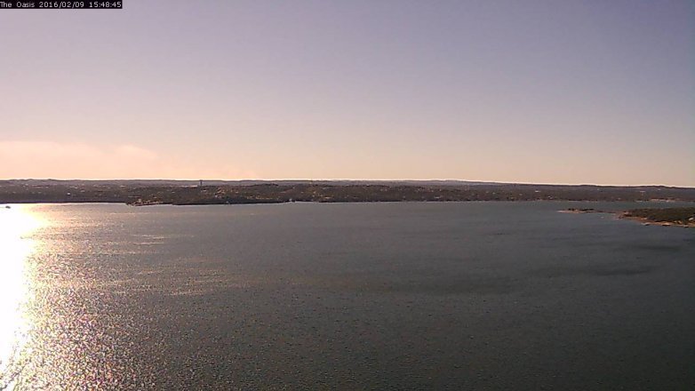 Lake Travis webcam, February 9, 2016 2:55 PM CT