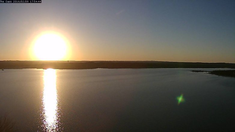 Lake Travis webcam, February 9, 2016 5:00 PM CT
