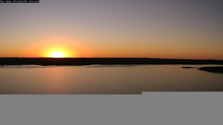 Lake Travis webcam, February 9, 2016 5:20 PM CT
