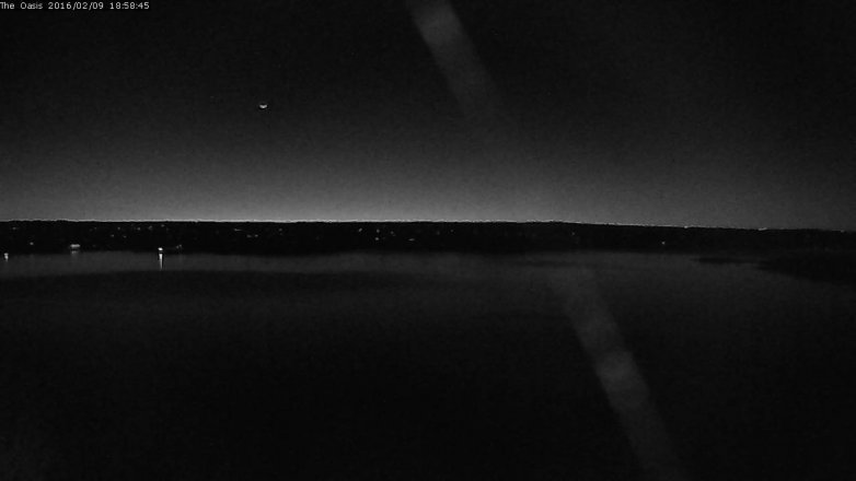 Lake Travis webcam, February 9, 2016 6:05 PM CT