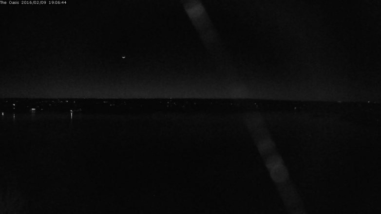 Lake Travis webcam, February 9, 2016 6:15 PM CT