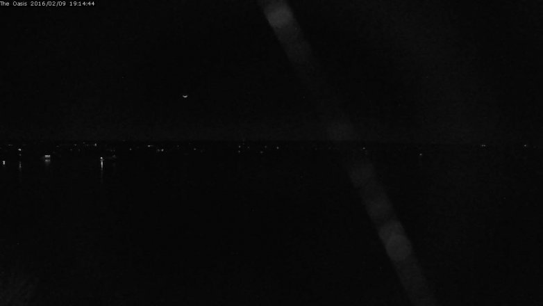 Lake Travis webcam, February 9, 2016 6:20 PM CT