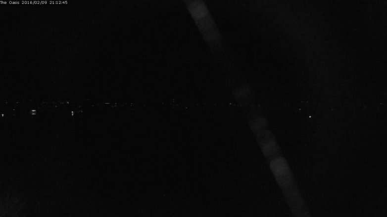 Lake Travis webcam, February 9, 2016 8:20 PM CT