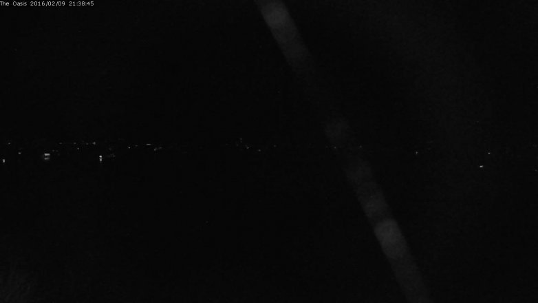 Lake Travis webcam, February 9, 2016 8:45 PM CT