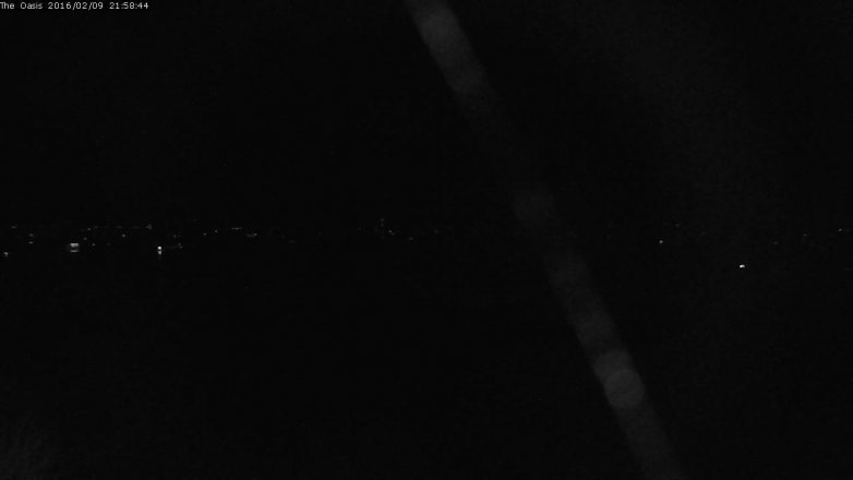 Lake Travis webcam, February 9, 2016 9:05 PM CT