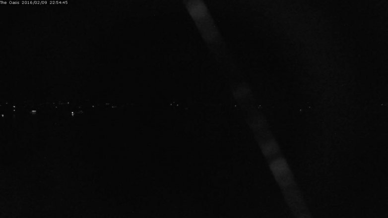 Lake Travis webcam, February 9, 2016 10:00 PM CT