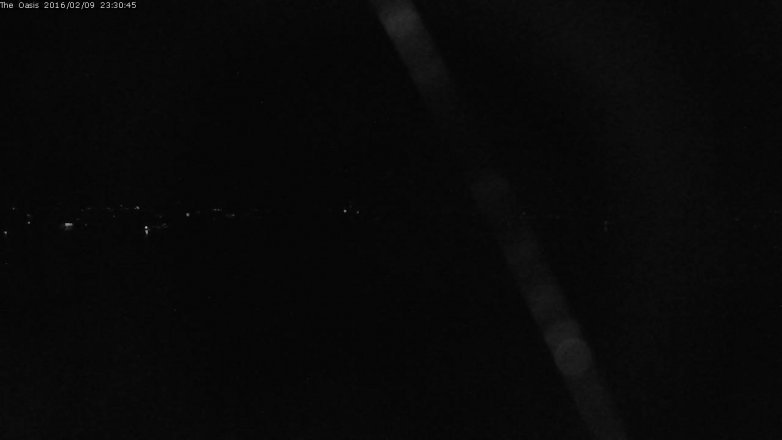 Lake Travis webcam, February 9, 2016 10:35 PM CT