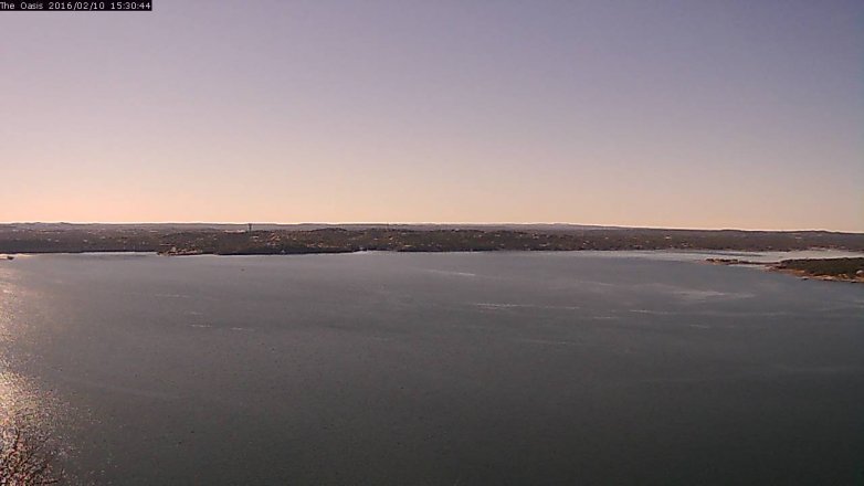 Lake Travis webcam, February 10, 2016 2:35 PM CT