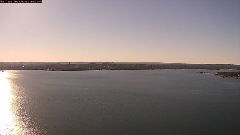 Lake Travis webcam, February 10, 2016 3:10 PM CT