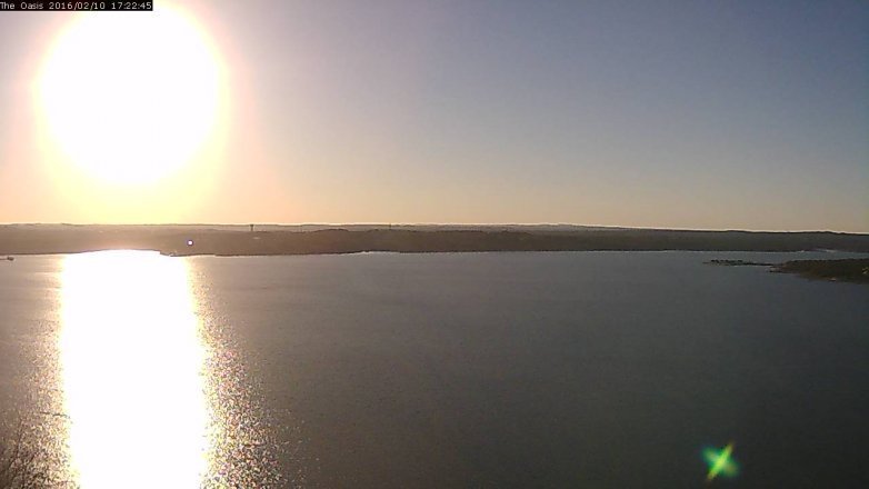 Lake Travis webcam, February 10, 2016 4:30 PM CT