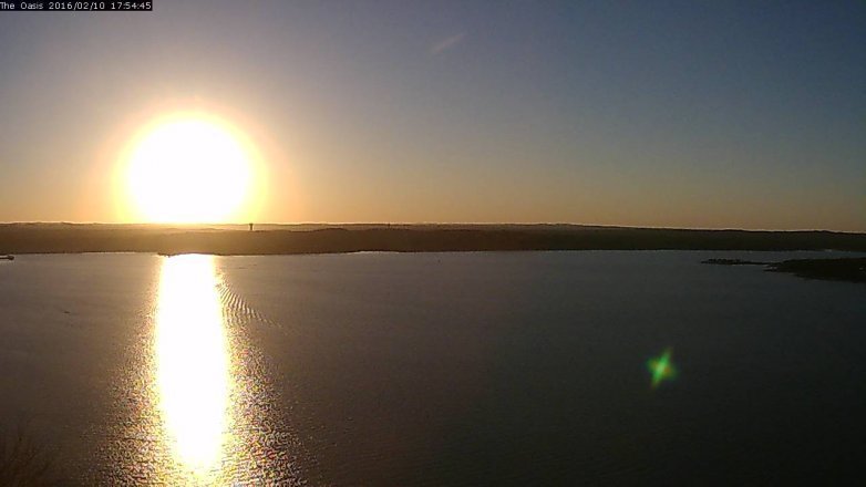 Lake Travis webcam, February 10, 2016 5:00 PM CT
