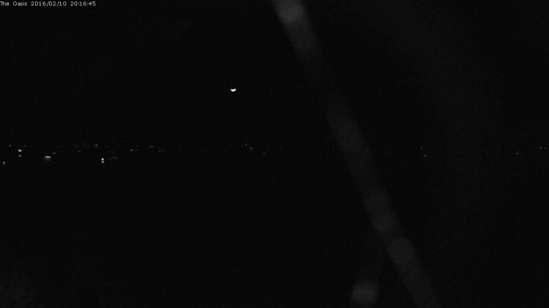 Lake Travis webcam, February 10, 2016 7:25 PM CT