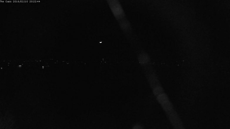 Lake Travis webcam, February 10, 2016 7:30 PM CT