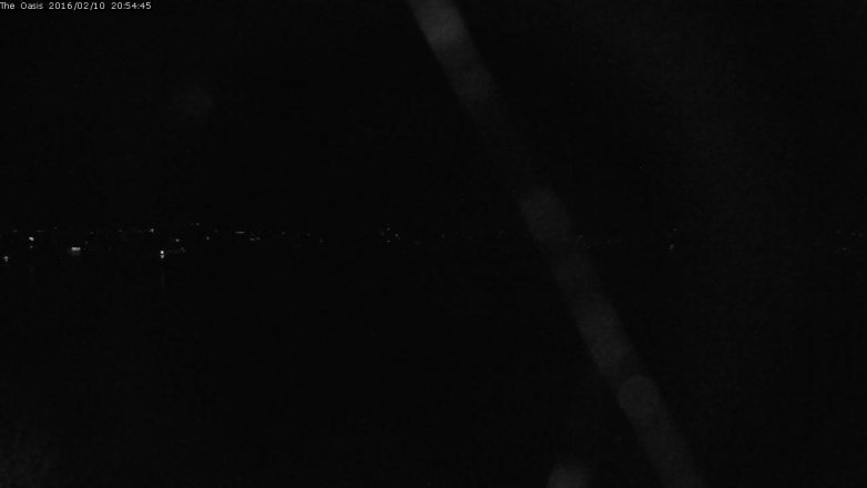 Lake Travis webcam, February 10, 2016 8:00 PM CT